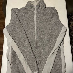 Lululemon pile fleece quarter zip - size medium